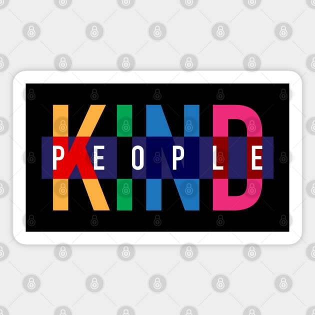 KIND PEOPLE design, version two Magnet by kindsouldesign